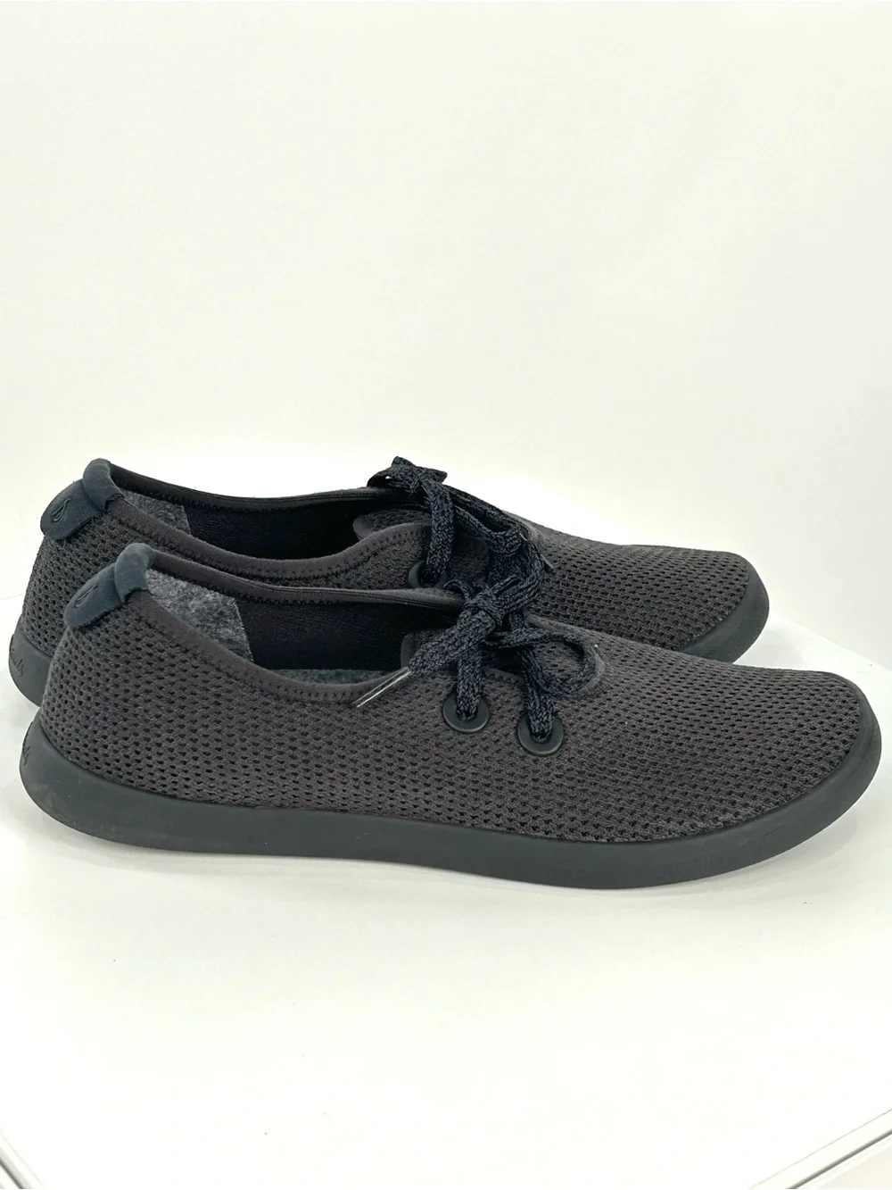 Allbirds Tree Skippers Women’s 9 Black Knit Lightweight Casual Sneakers